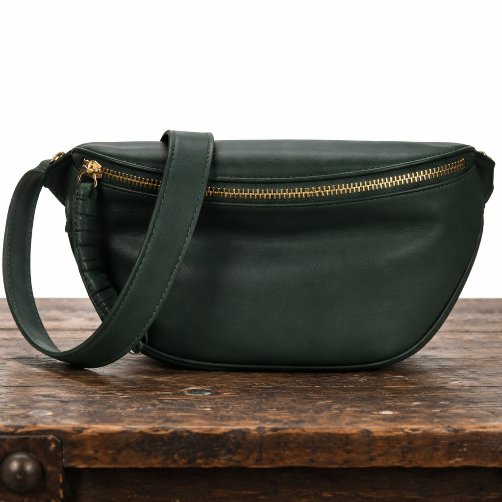 Laura nahkainen crossbody-laukku