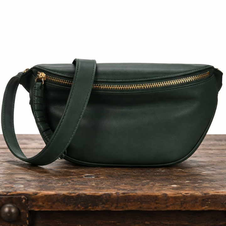 Laura nahkainen crossbody-laukku