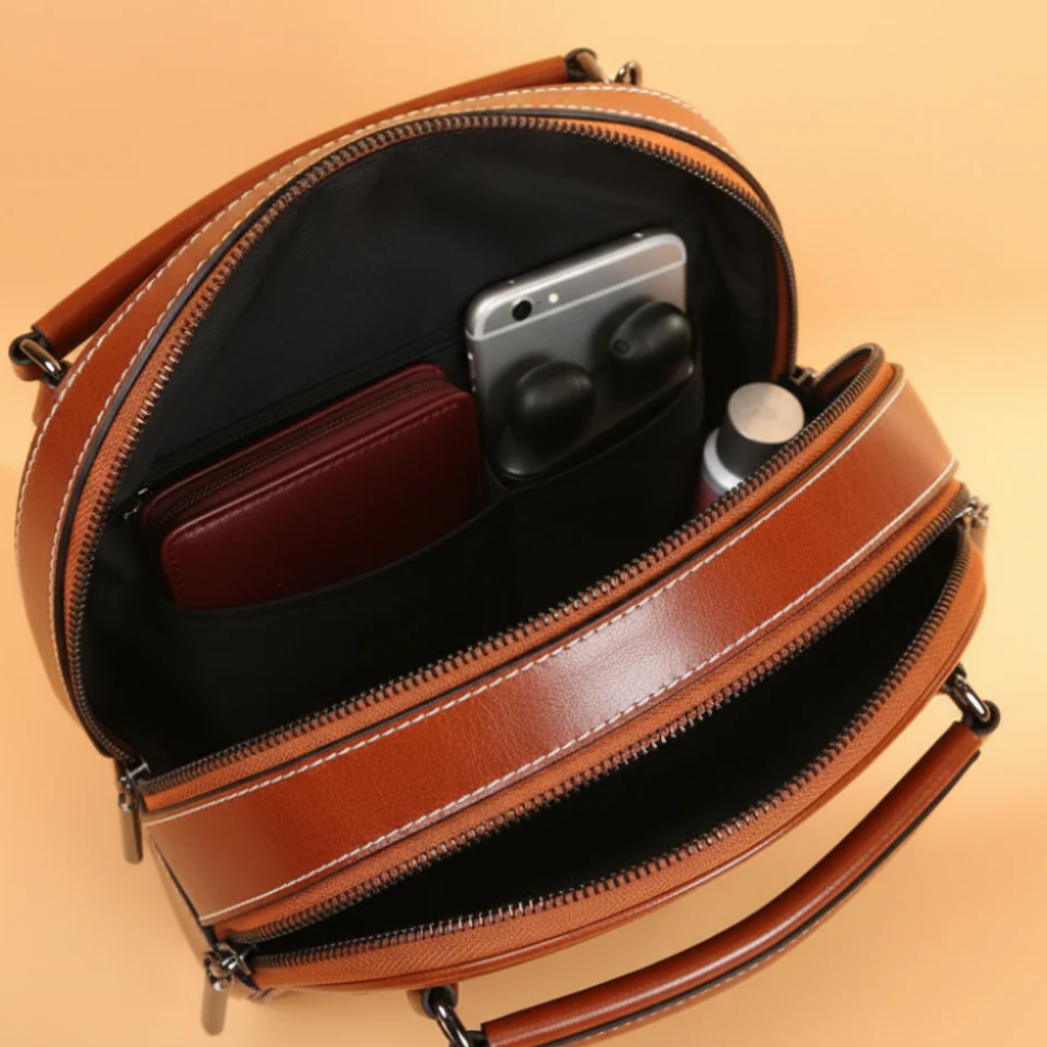 Elli Nahkainen Crossbody Laukku