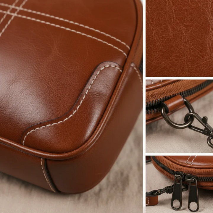 Elli Nahkainen Crossbody Laukku