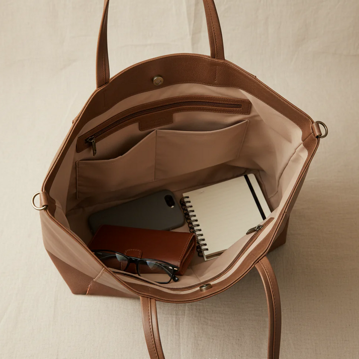 Roosa Retro Tote Laukku