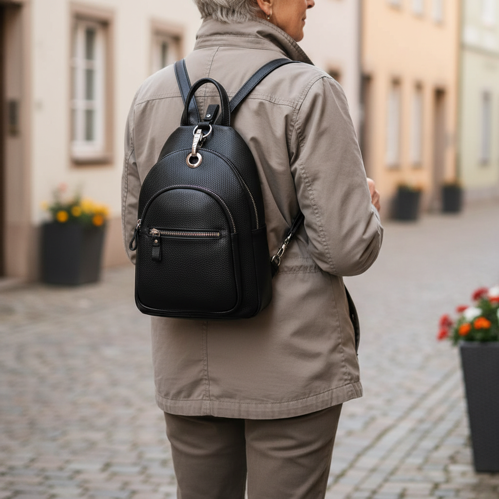 Aurora Nahkainen Reppu