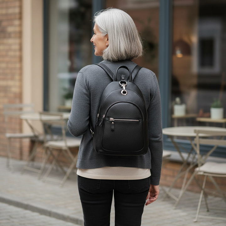 Aurora Nahkainen Reppu