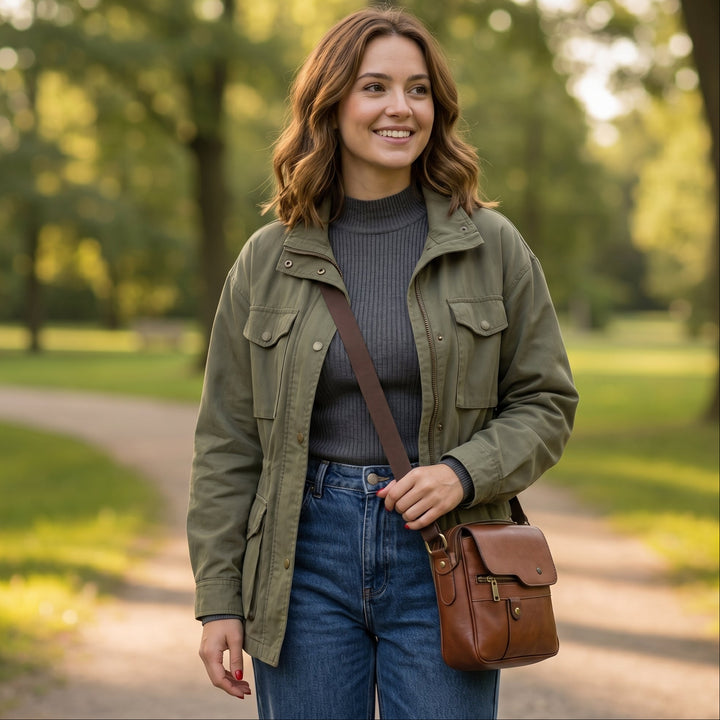 Aaro Vintage Crossbody Laukku