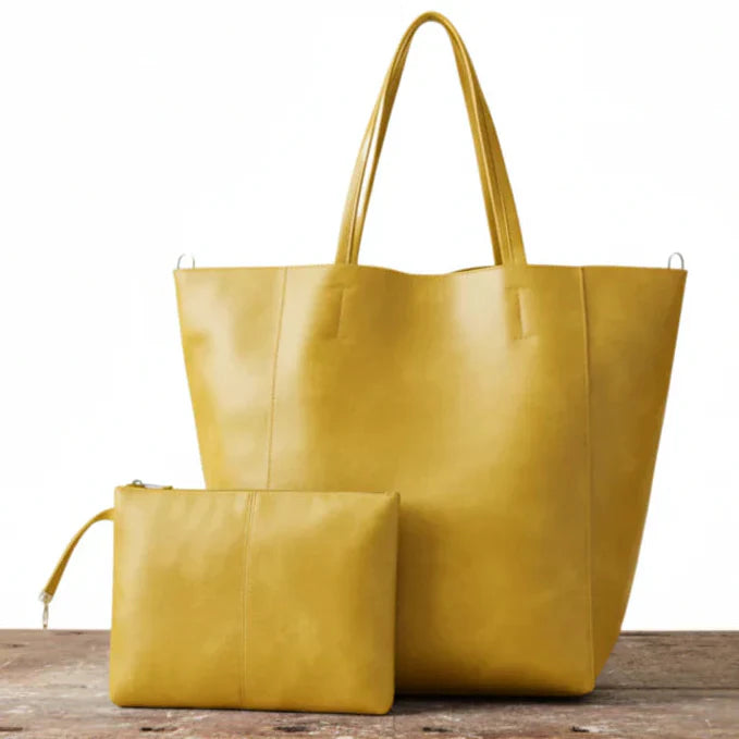 Roosa Retro Tote Laukku