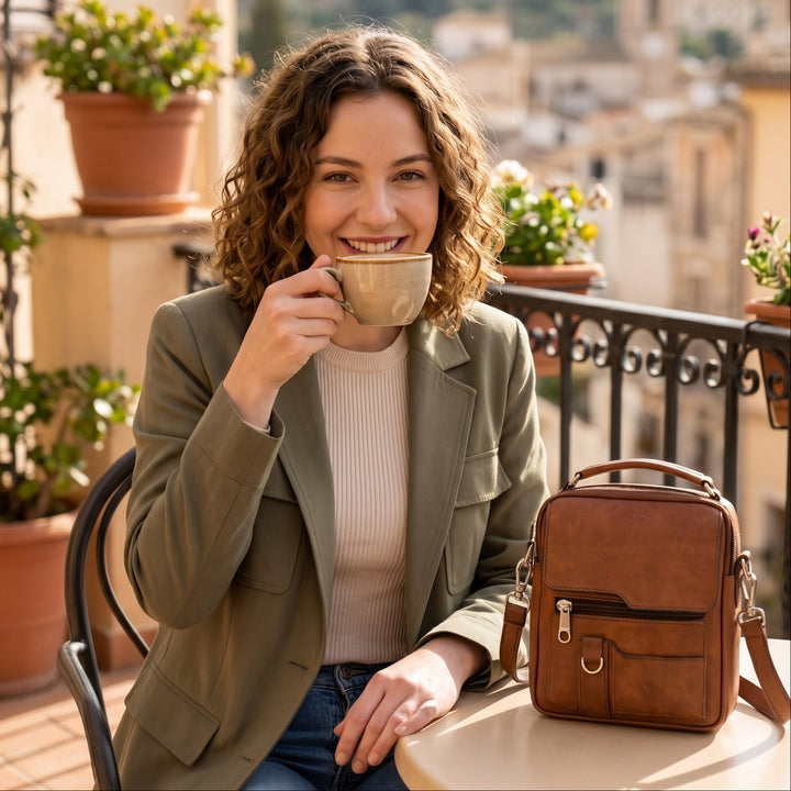 Aaro Vintage Crossbody Laukku